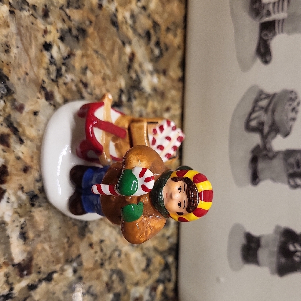 Dept 56 - Snow Village - "Kids, Candy Canes & Ronald McDonald - Picture 6 of 10